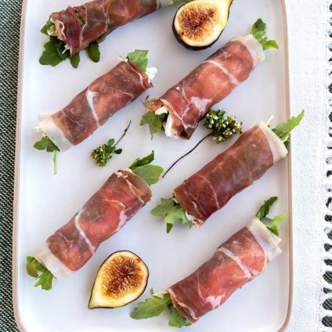 Fig, Goats Cheese & Prosciutto Baguette Sandwich | Picnic Lifestyle
