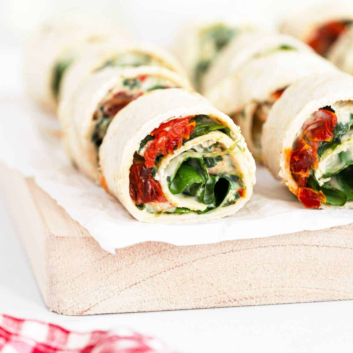 Veggie Pinwheels with Cream Cheese | Picnic Lifestyle