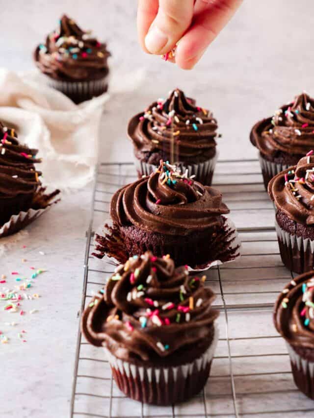 Double Chocolate Cupcakes Story