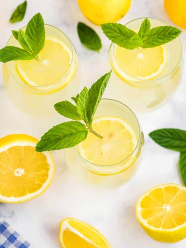 Old Fashioned Homemade Lemonade Story